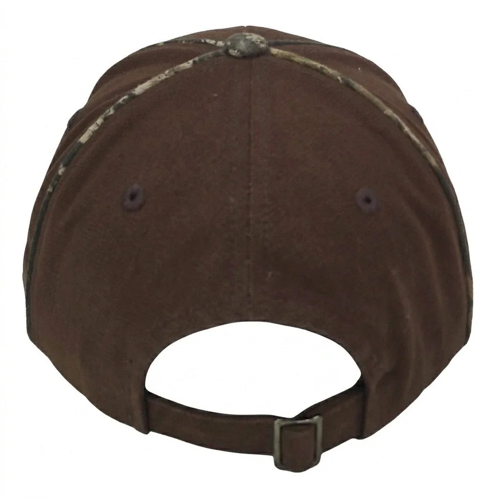 Remington Outdoor Cap Hat OSFM Brown Camo Embroidered Hunting Fishing Outdoor 2A